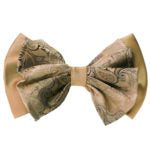 Paisley Taupe Big Bow Tie and Matching Handkerchief