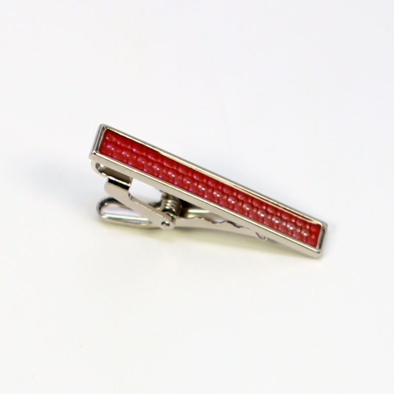 John Sparks x Red: Tie + Pocket Square + Tie Bar 2988