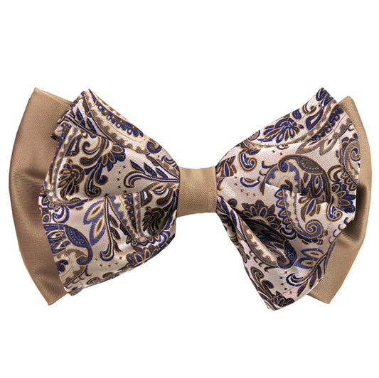 Big Bow Tie and Matching Handkerchief