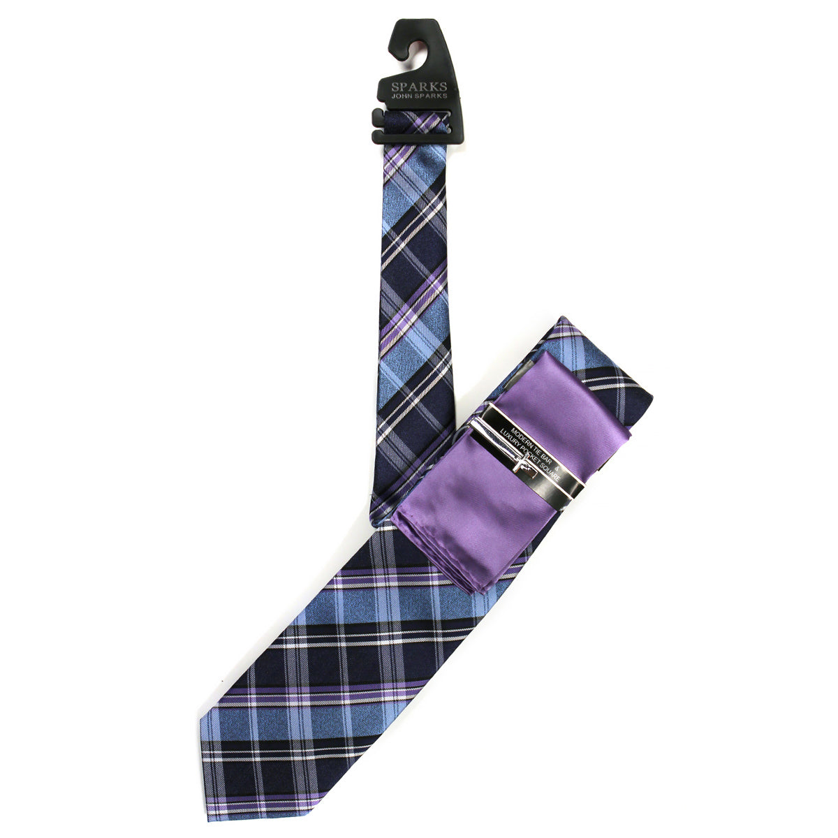 Tie + Pocket Square+ Tie Bar