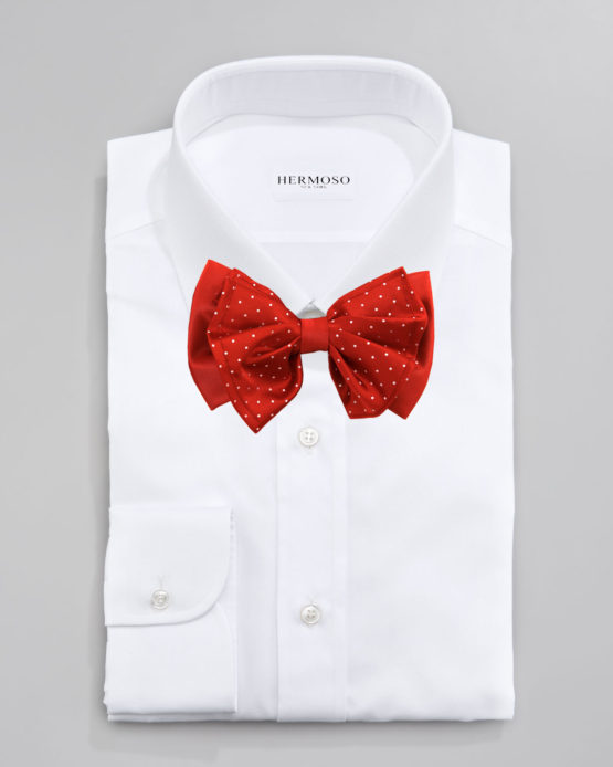 Hermoso New York Big Bow Tie Red- 4165