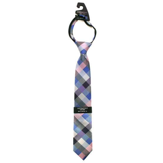 Hermoso NewYork Boy's Tie 4462B- Pink