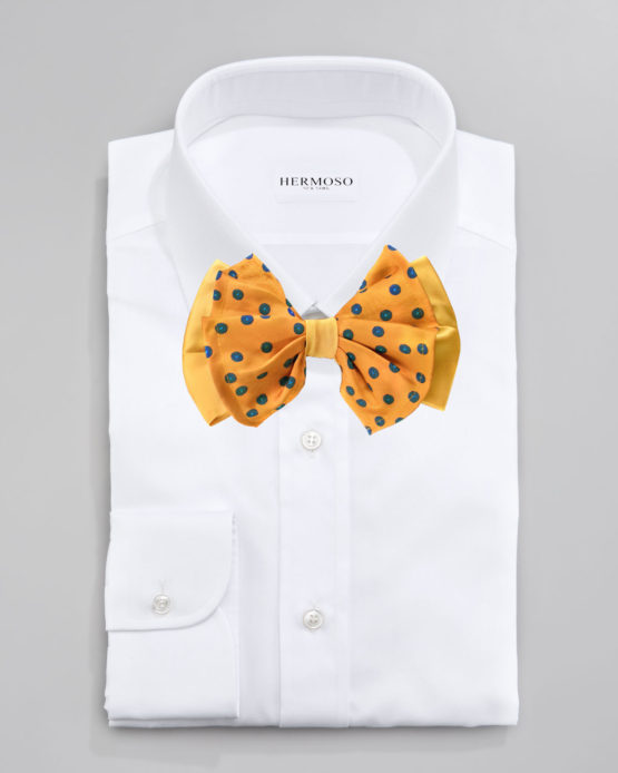 Hermoso New York Big Bow Tie Yellow- 4761